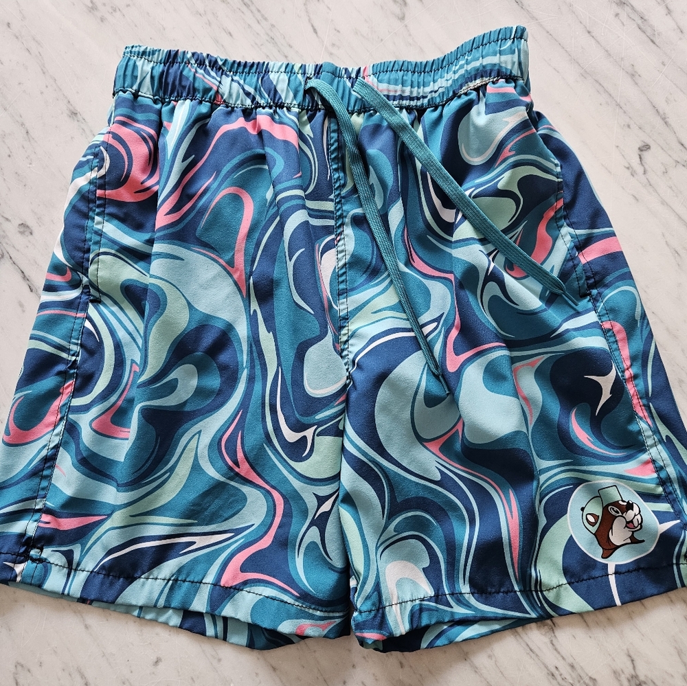 Buc-ee's mens swim shorts‎ sz Small